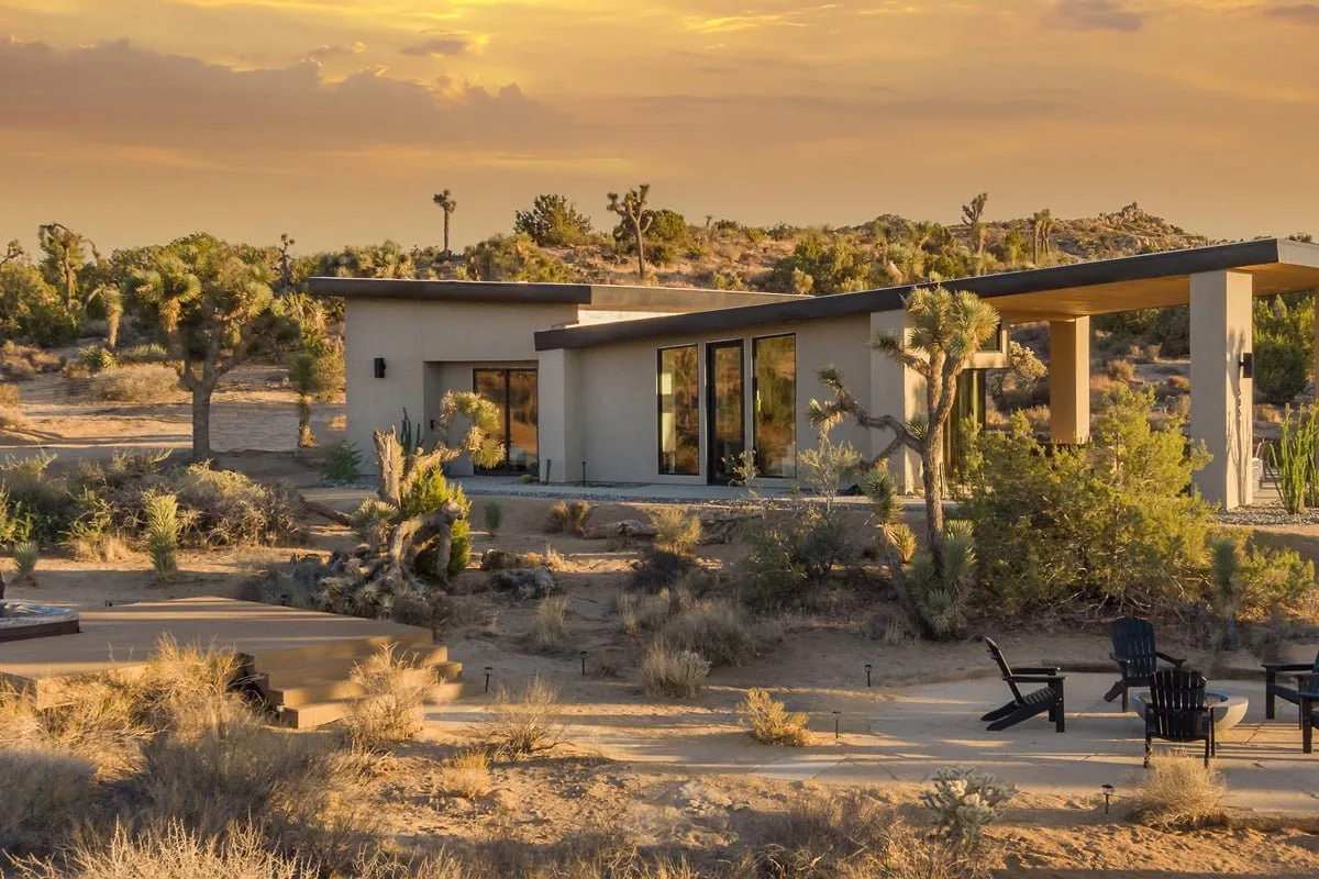 modern california homestead